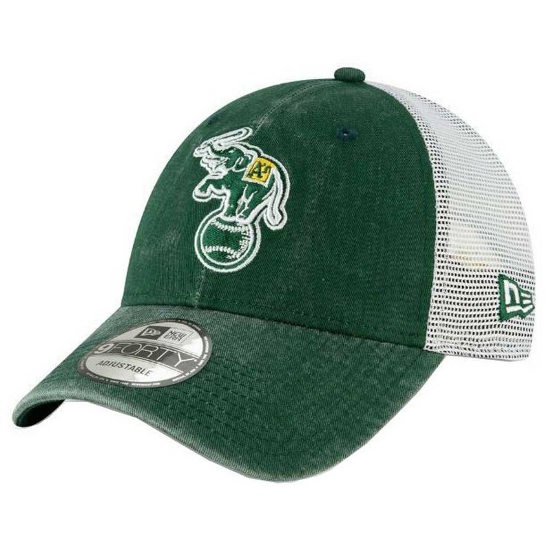 oakland a's mesh hat