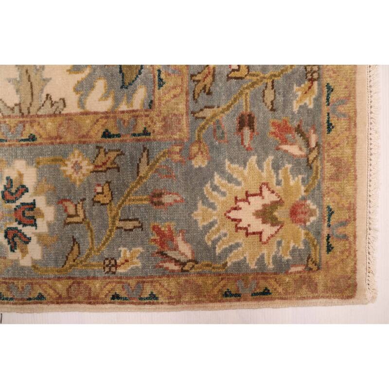 ECARPETGALLERY Hand-knotted Jules Serapi Ivory Wool Rug - 5'10 x 8'11