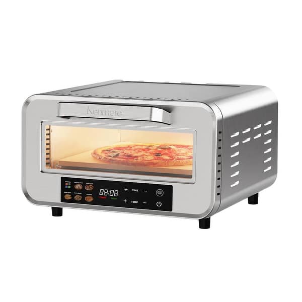 slide 2 of 7, Kenmore Indoor Electric Pizza Oven For 12in. Pizza With 5 Presets