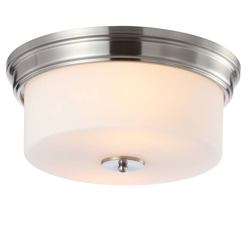 SAFAVIEH Lighting Dalen LED Flush Mount - 15" x 15" x 7"