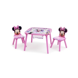 Minnie Mouse Table and Chair Set with Storage