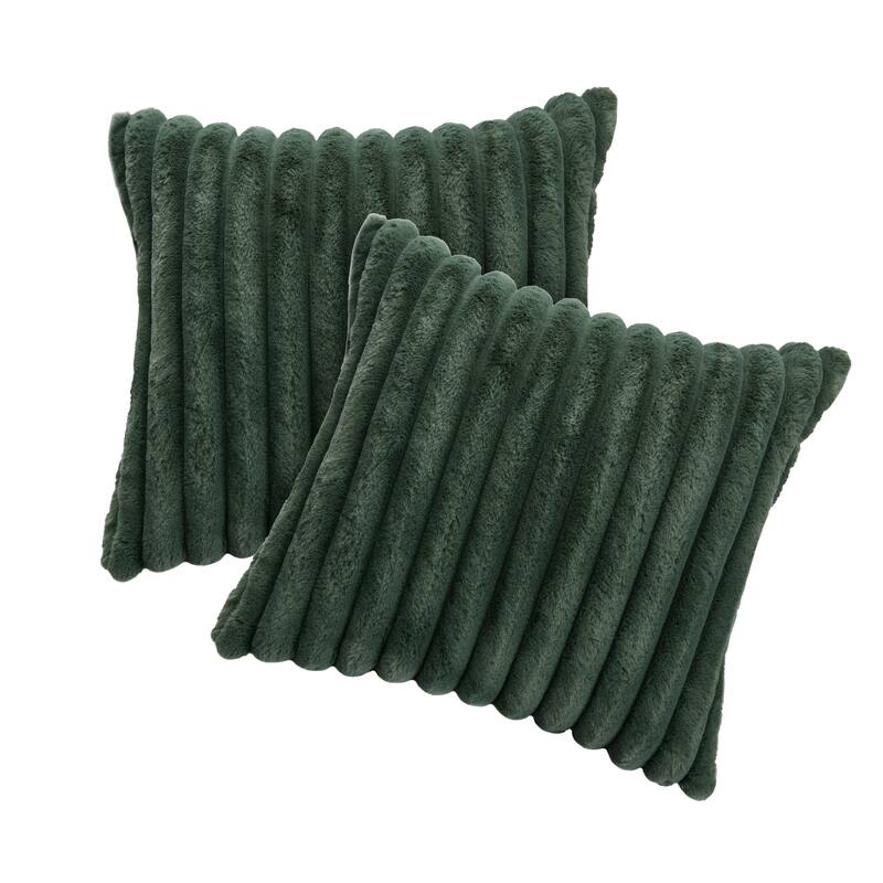 Cotton Flannel Sectional Sofa w/ Adjustable Headrests & Pillows