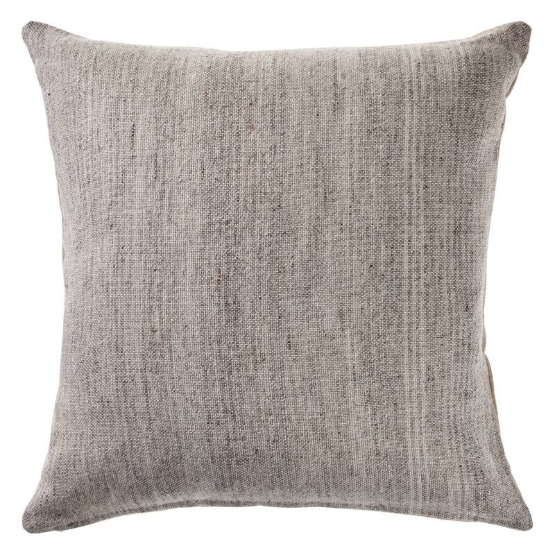 LR Home Distressed Gray Blend Throw Pillow - Pillow Covers - 20" x 20" - Cover Only - Grey - Single