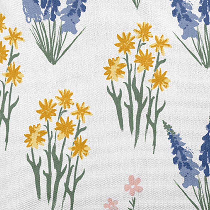 Flower Field Decorative Throw Pillow