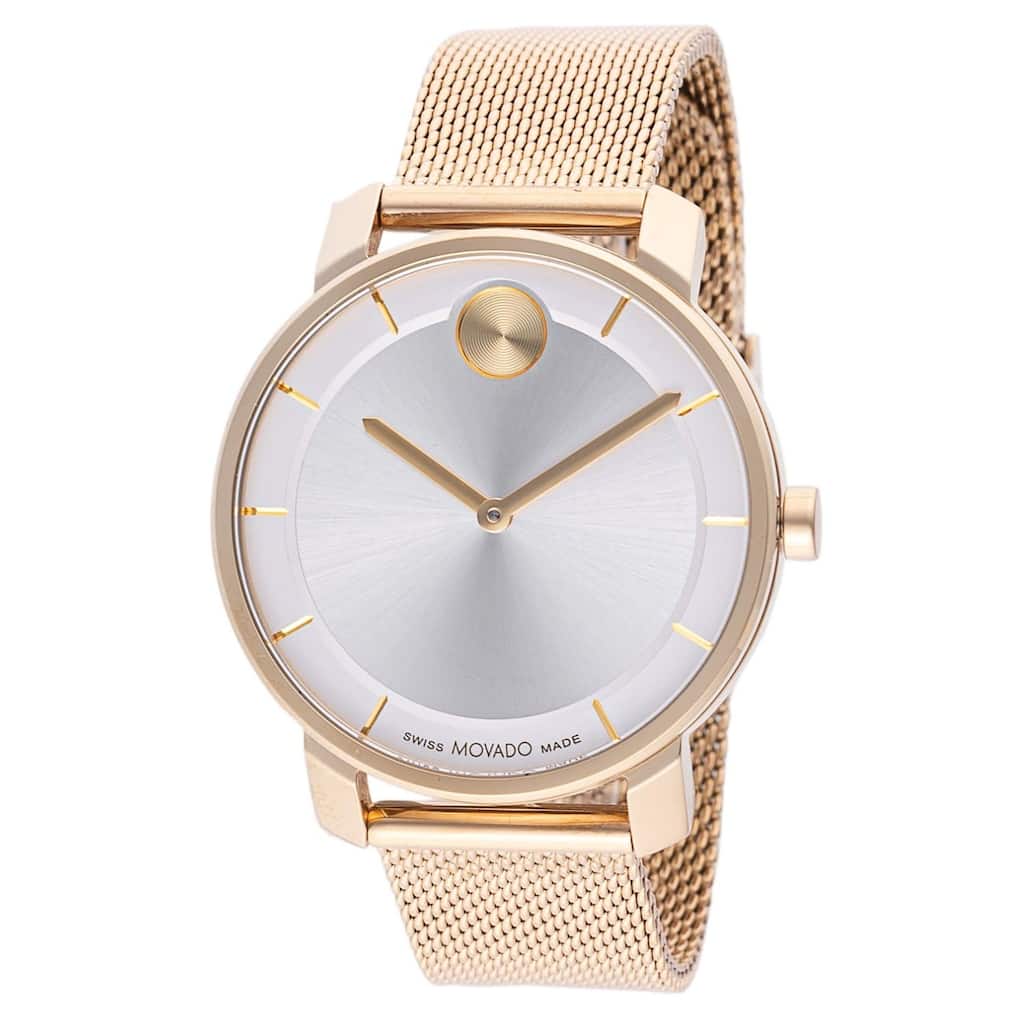 Movado Women's Bold Silver Dial Watch - 3600920 - One Size