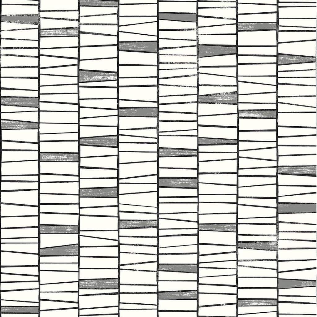 Stacy Garcia Home Organic Stripe Peel and Stick Wallpaper