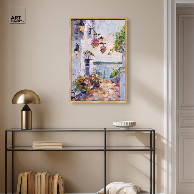 Harbor Hideaway I Canvas by Art Remedy
