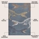 preview thumbnail 21 of 21, JONATHAN Y Duenas T-Rex Modern Kids Machine-Washable Area Rug
