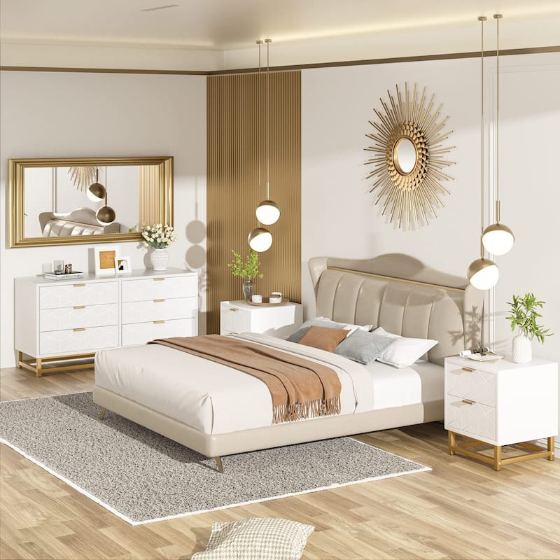 Dresser for Bedroom with 6 Drawer