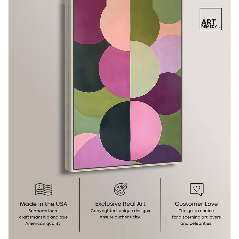 Purpurea I Canvas by Art Remedy