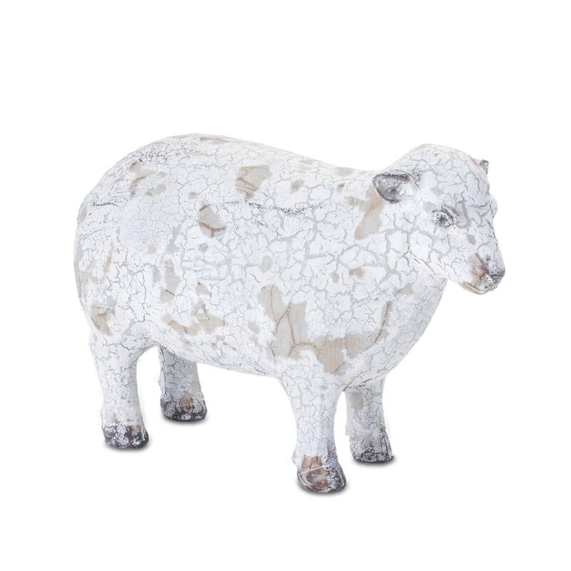 Distressed Farm Animal Figurine (Set of 3)