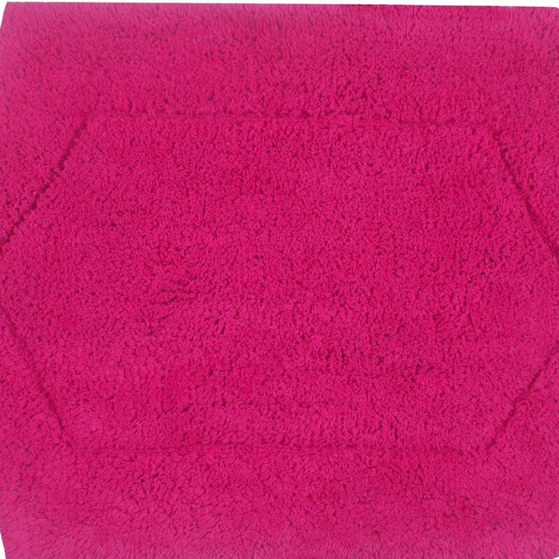 Waterford Collection 100% Cotton Non-Slip Bathroom Rug Set, Machine Washable Bath Rug, 5 Piece Bath Mat Set with Contour