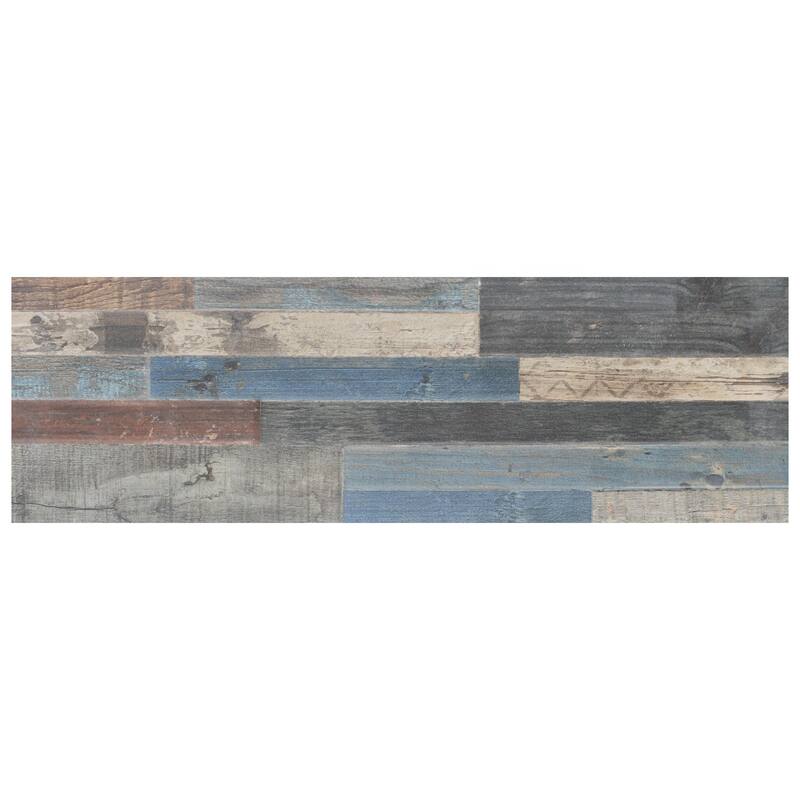 Merola Tile Coleur Tikal Mix 6-1/2" x 20-3/8" Ceramic Wall Tile