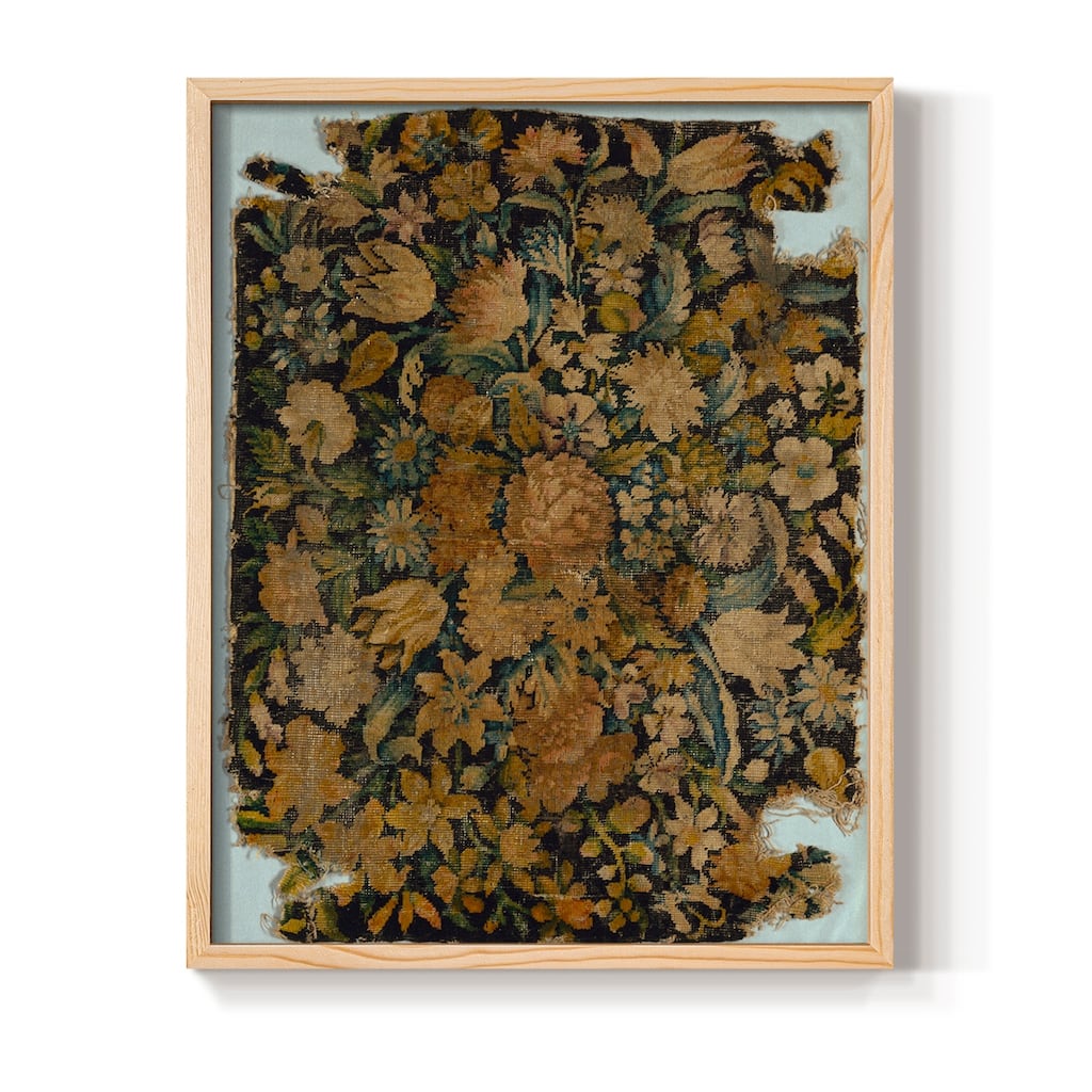 Vintage Floral Print CCXXVII -Framed Print
