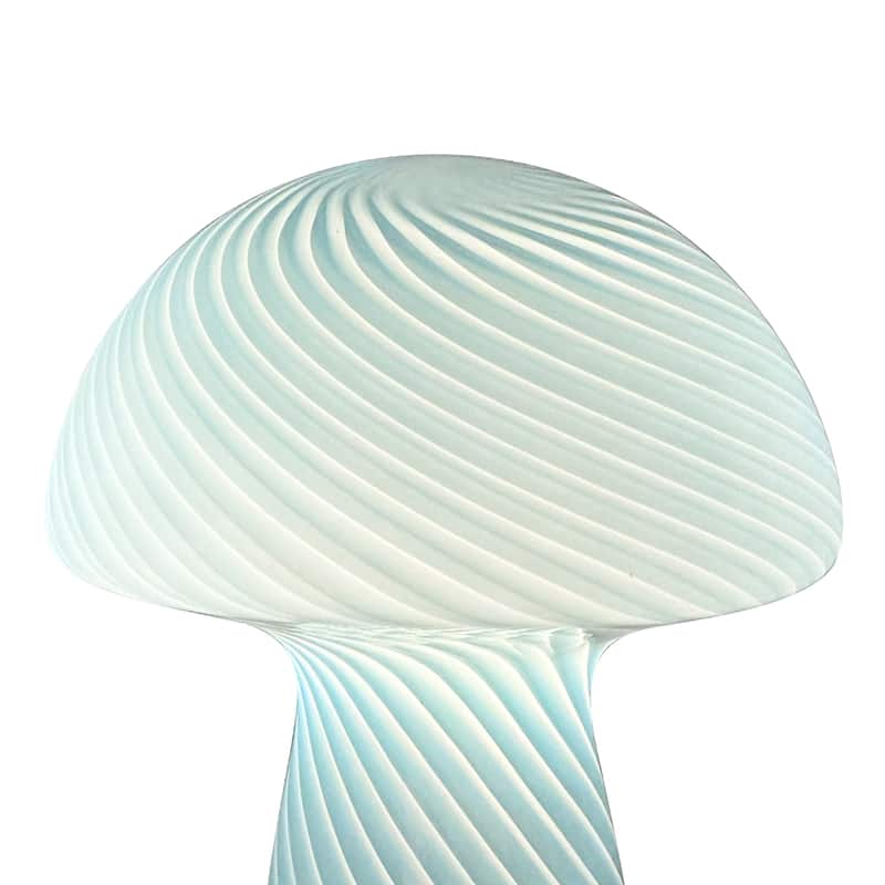 Modern Glass Mushroom Bedside Table Lamps