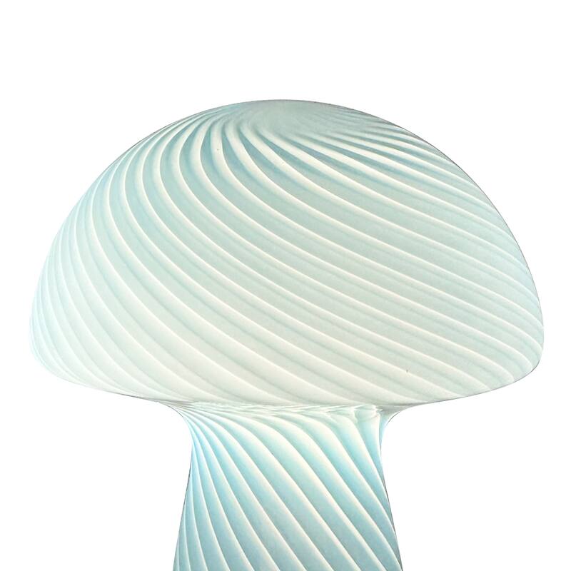 Mushroom Round Glass Table Lamp