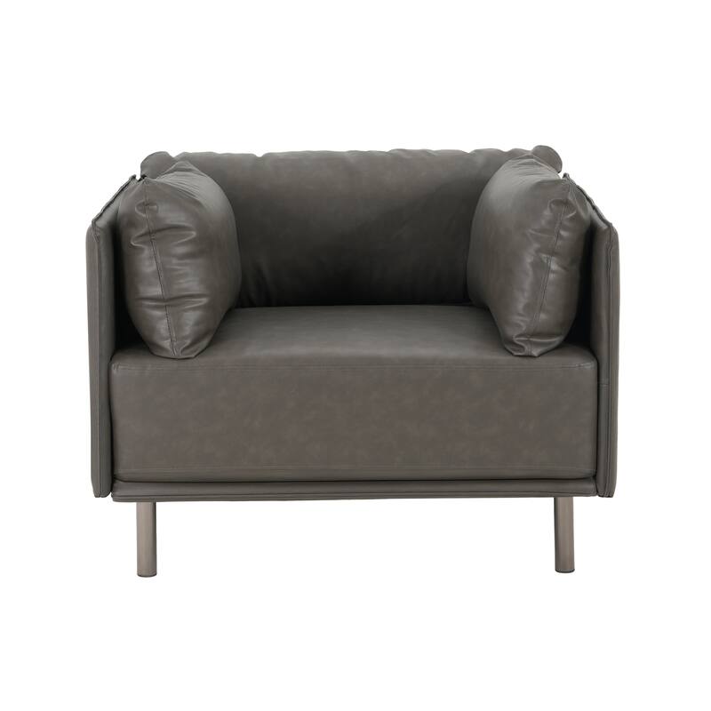 Upholstery Lounge Chair - Grey
