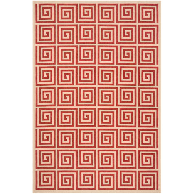 SAFAVIEH Linden Cathy Indoor/ Outdoor Waterproof Patio Backyard Rug