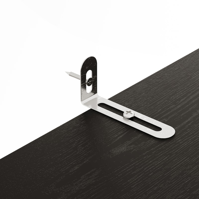 Large Ladder Bookshelf with Adjustable Rolling Ladder, Tall Library Bookcase Storage Display Unit