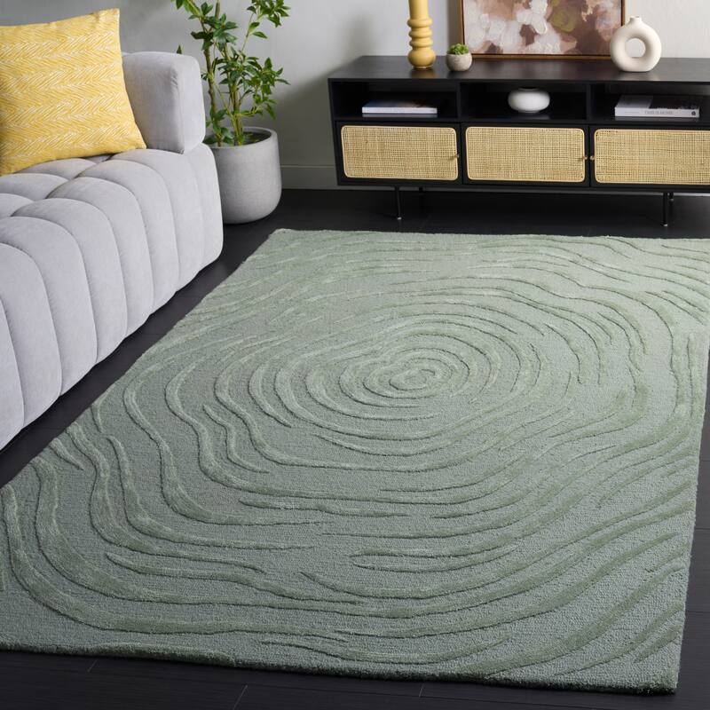 SAFAVIEH Handmade Glamour Oprica Contemporary Wool Rug