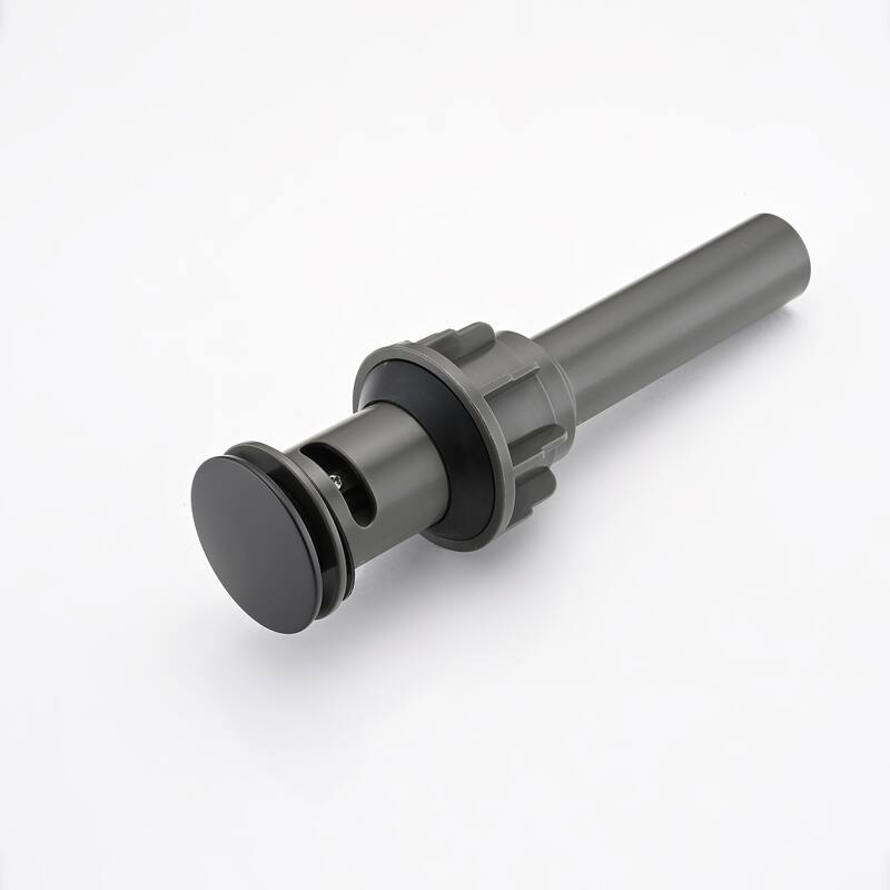 Dornberg Bathroom Sink Vessel Sink Pop-Up Drain with Overflow - Matte Black