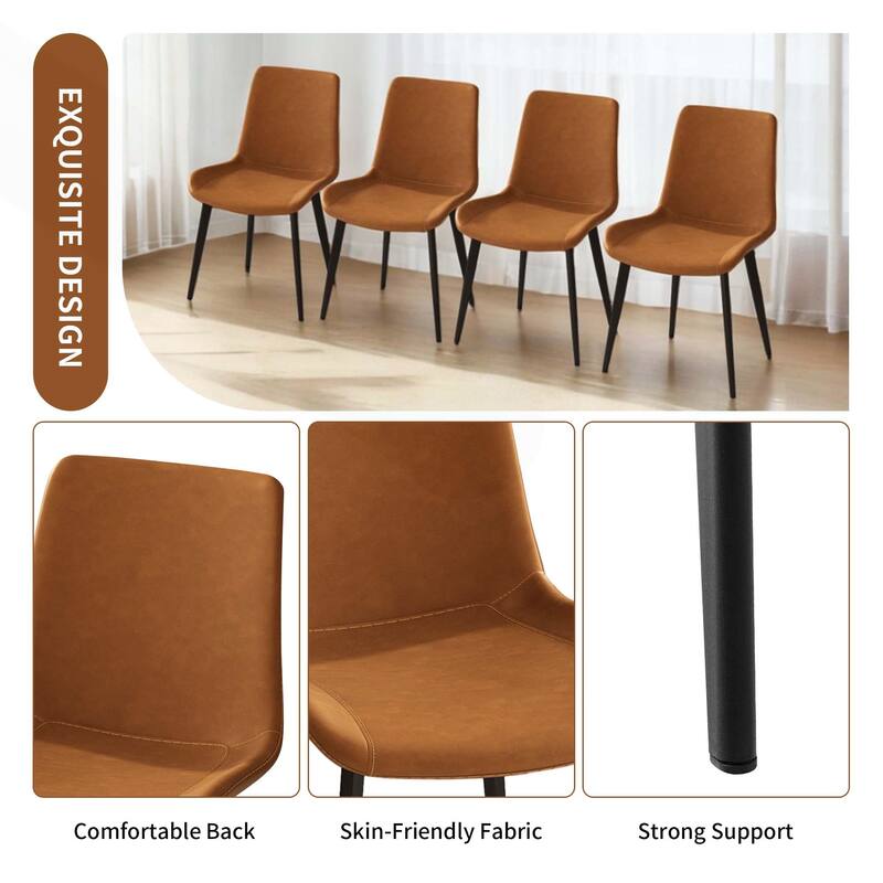 Modern Upholstered Dining Chairs Set, Stylish and Durable for Your Home