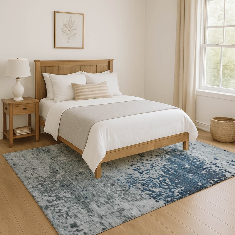 Premium Washable Super Soft Abstract Solid Mayfield Rug