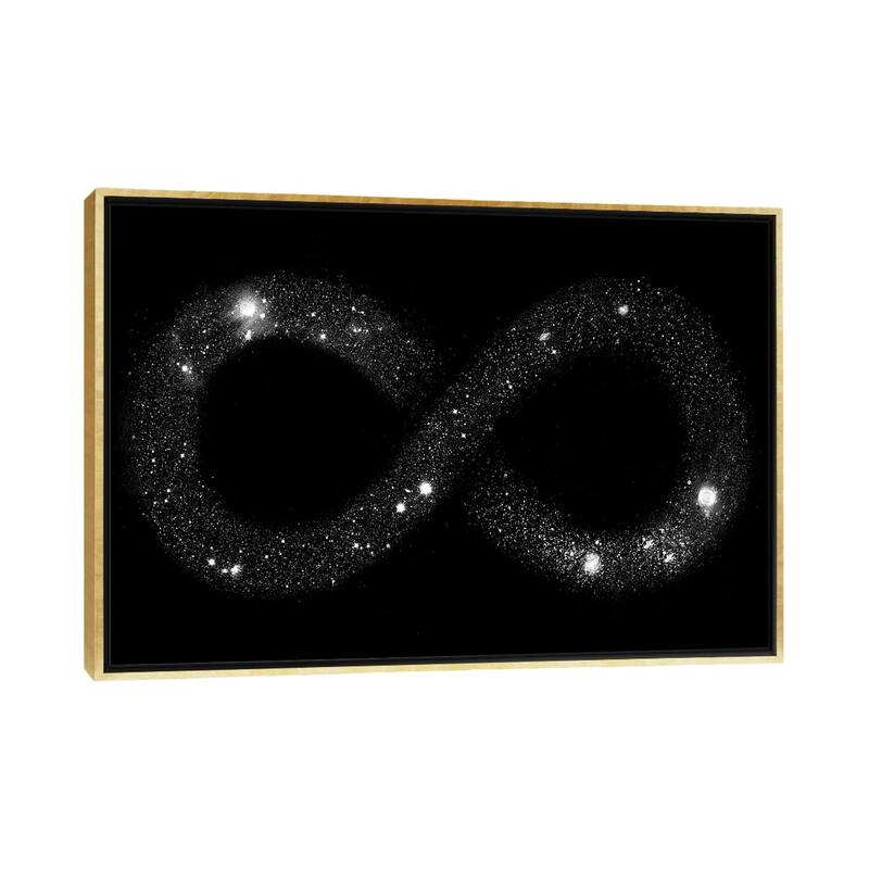 iCanvas "Universe Infinity" by Florent Bodart Framed Canvas Print - Gold - 26x40