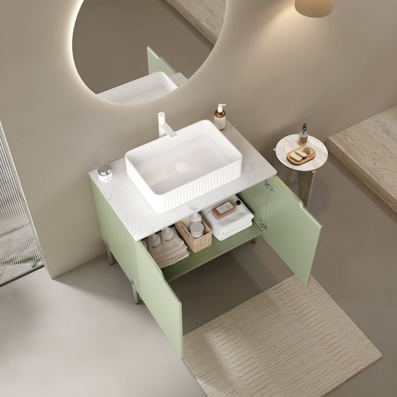 30" Bathroom Cabinet with Sink