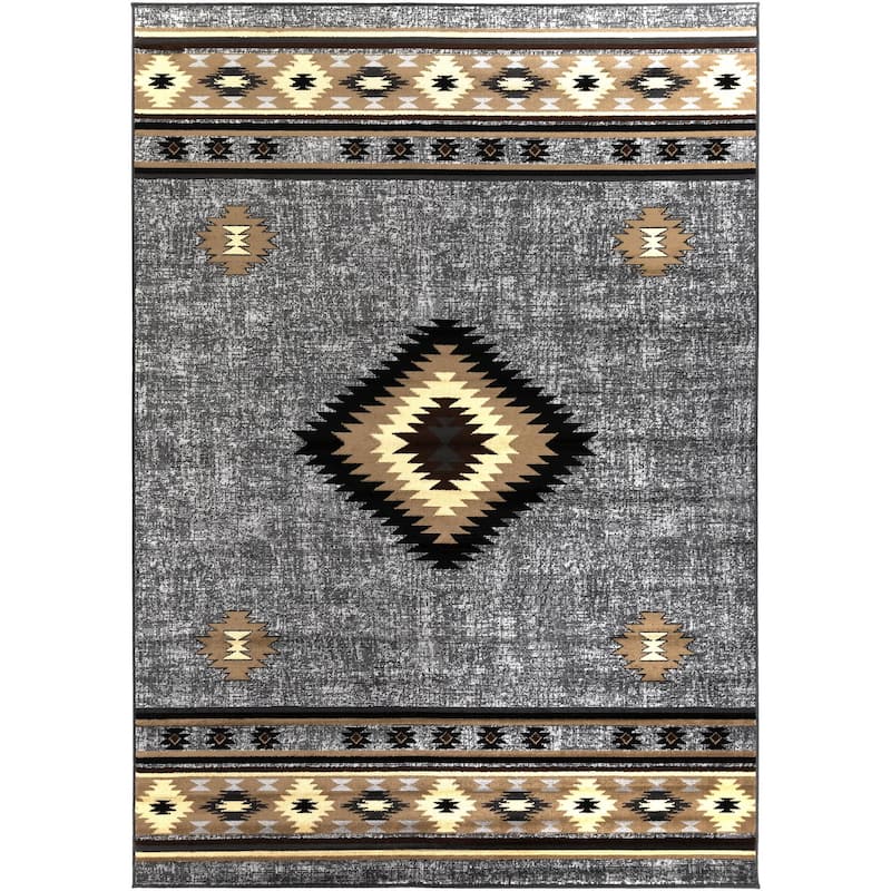 Livabliss Paramount Southwestern Geometric Area Rug