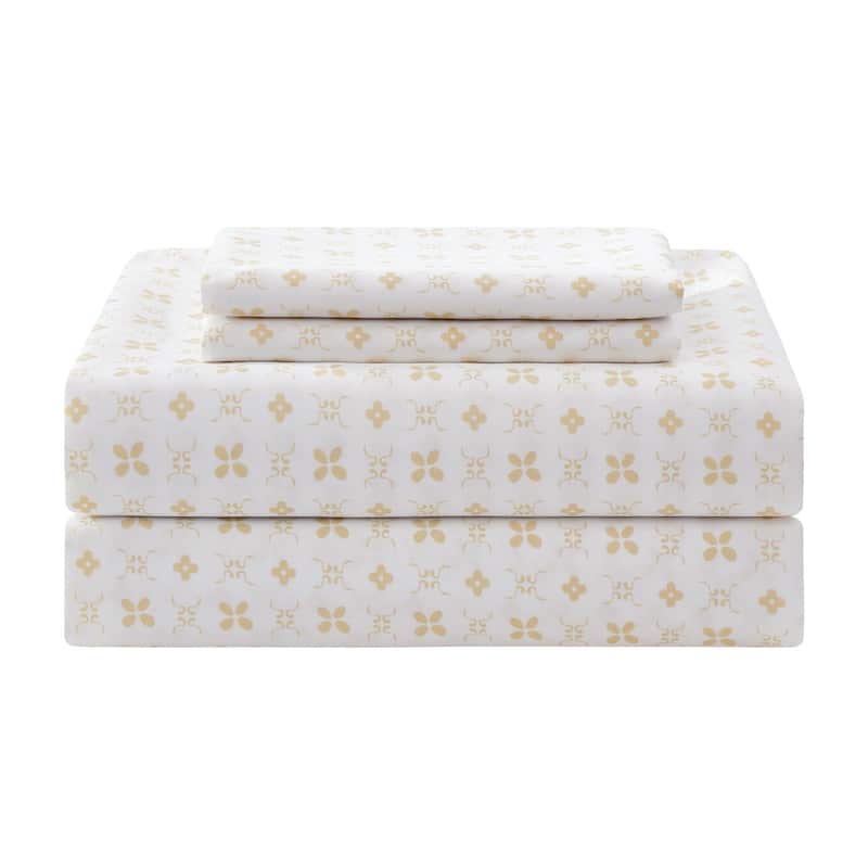 Nanshing 7 Piece Hera Chic Floral Quilt Set
