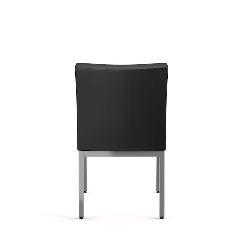 Amisco Perry Set of 2 Upholstered Dining Chairs with Metal Legs