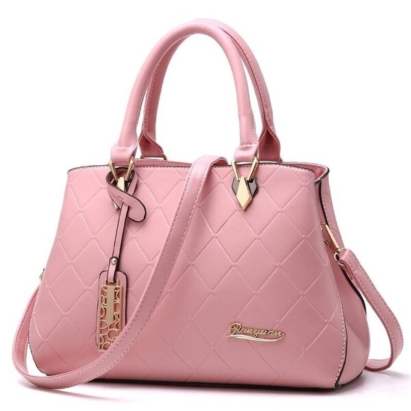 Women Handbag Solid Ladies Lether Shoulder Bag - On Sale - Overstock