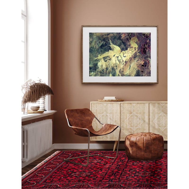 ECARPETGALLERY Hand-knotted Finest Khal Mohammadi Red Wool Rug - 3'11 x 6'0