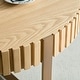 preview thumbnail 21 of 26, 31.5 Inch Round Coffee Table with Sturdy Pedestal