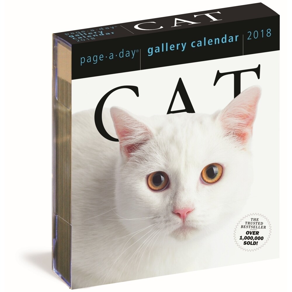 Shop Cat Gallery Desk Calendar Assorted Cats By Workman