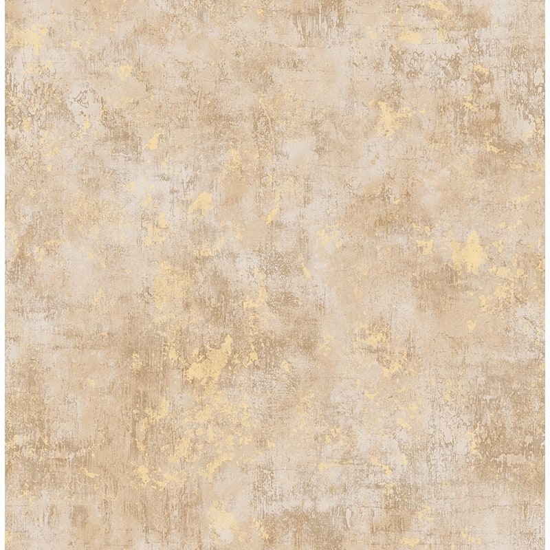 Seabrook Designs Cecilia Faux Unpasted Wallpaper - 20.5 in. W x 33 ft. L - Metallic Chestnut