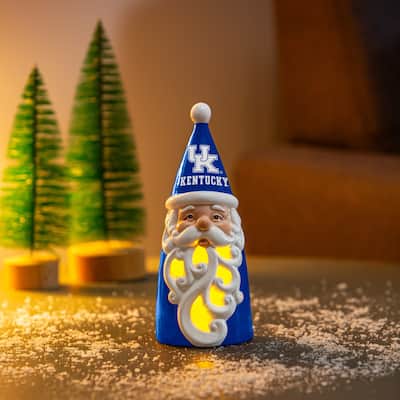 University of Kentucky Santa LED Garden Statuary, 8"
