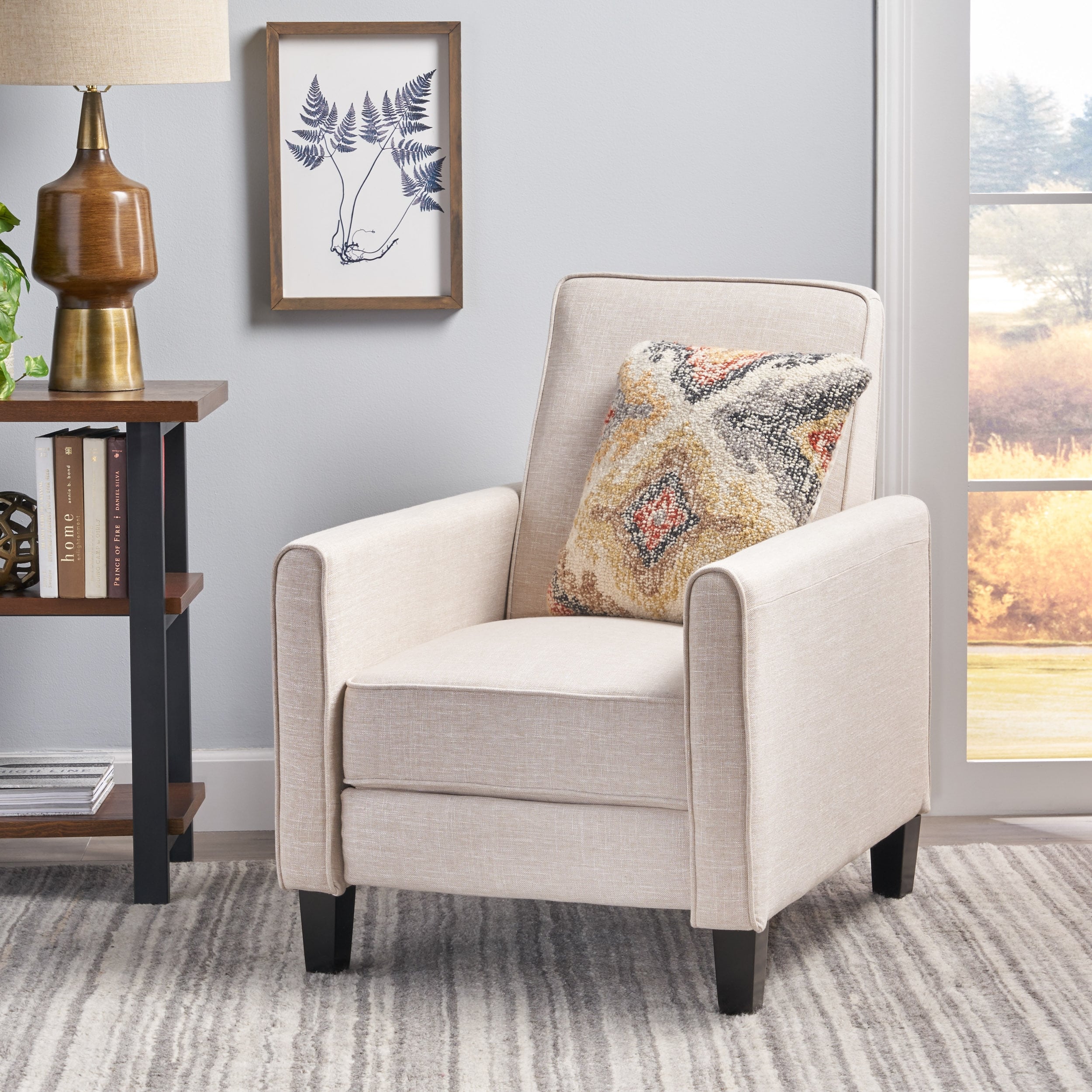 Christopher Knight Home Darvis Fabric Recliner Club Chair
