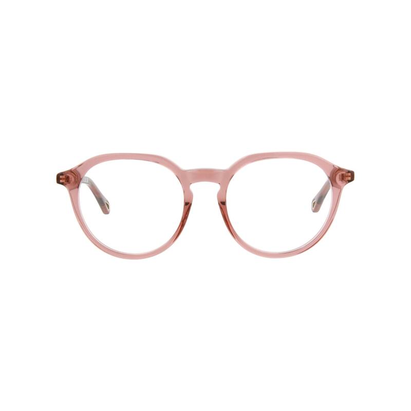 Chloé Round-Frame Bio Acetate Optical Frames - Pink Pink Transparent - Pink