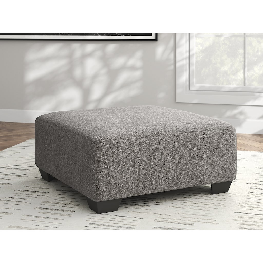 Signature Design by Ashley Seyler Lane Gray Oversized Accent Ottoman