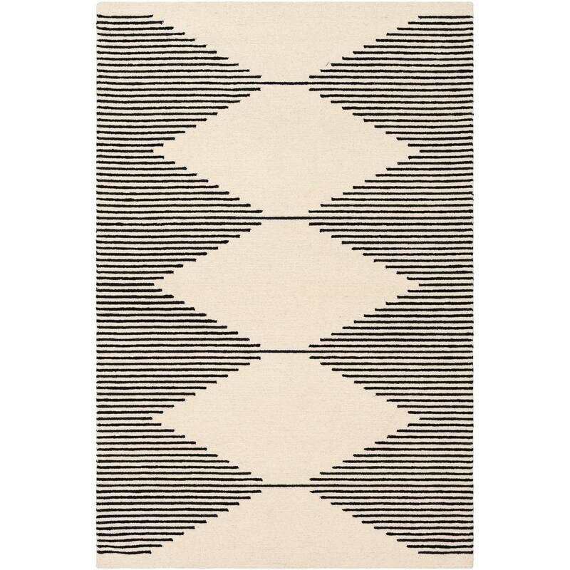 Livabliss Zepp Modern Wool Handmade Area Rug