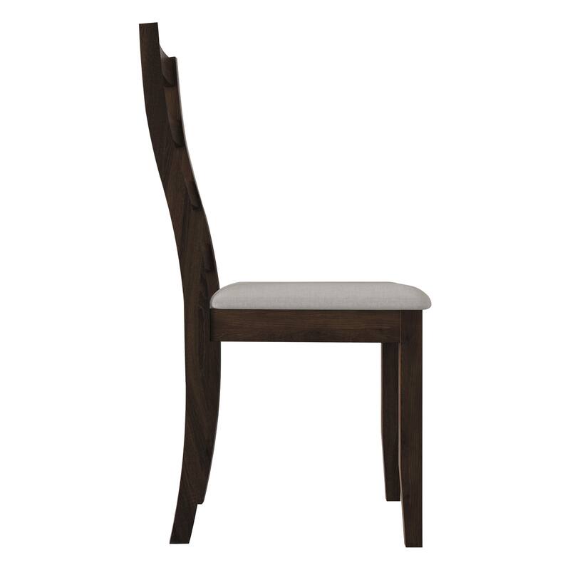 CraftPorch Sophistique Wooden Dining Chairs (Set of 2) - N/A