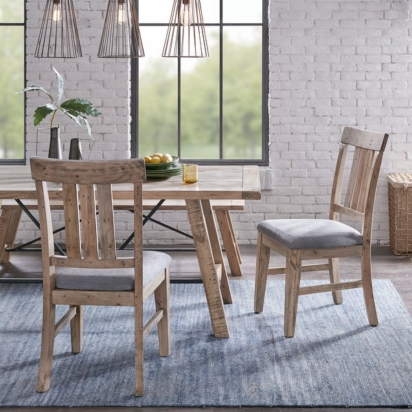 slide 2 of 31, INK+IVY Sonoma Dining Side Chair Set of 2 Natural/ Grey