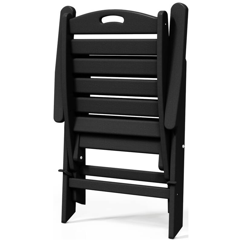 Coastline Patio Folding Highback Dining Chair Set of 2