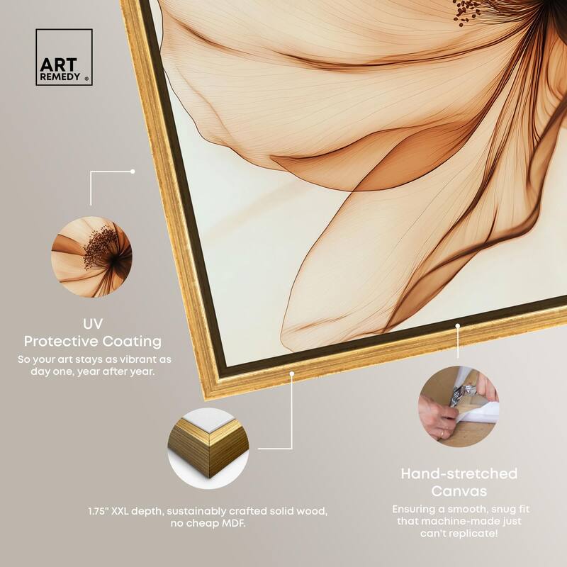 Fragile Elegance II Canvas by Art Remedy