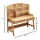 preview thumbnail 19 of 17, Kids Desk , Children Study Desk, Computer Writing Desk for Home Office - 36.6" x 21.7" x 54.3"
