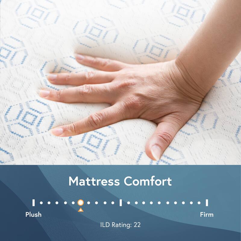 24/7 Shop at Home Xavian Premium 10-inch Memory Foam Mattress in a Box