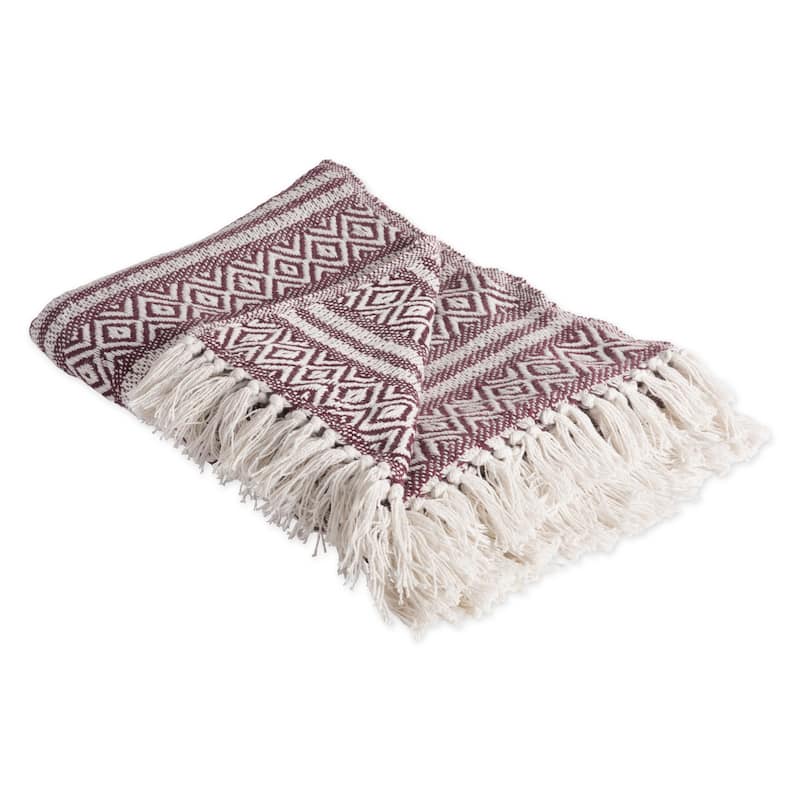 DII Slub Stripe Decorative Throw