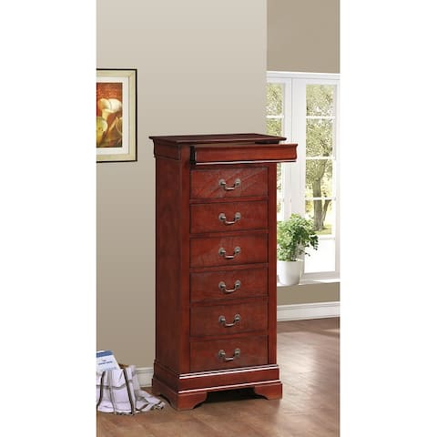 Louis Phillipe Wood 7-drawer Lingerie Chest